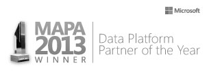 MAPA 2013 Winner - Data Platform Partner of the Year