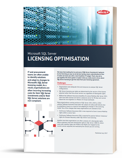 SQL Server Licensing Optimisation eBook