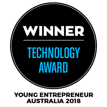 winner technology award young entrepreneur australia