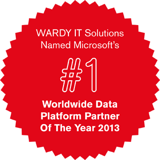 WARDY IT Solutions named Microsoft's number one Worldwide Data Platform Partner of the Year, 2013